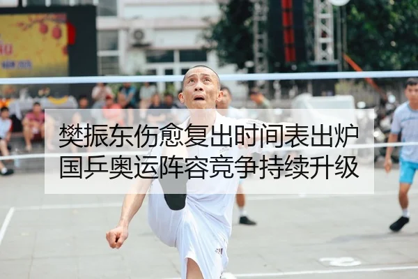 樊振东伤愈复出时间表出炉 国乒奥运阵容竞争持续升级